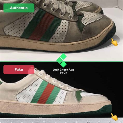 mens gucci eplica|Gucci shoes authenticity check.